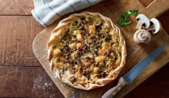 Tarte fine champignons gorgonzola*Picard Discount