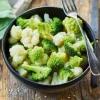Trio de fleurettes brocolis,chou fleur,romanesco, Espagne*Picard Hot