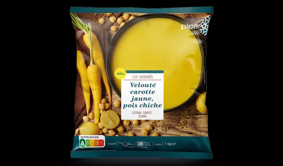 Velouté carotte jaune pois chiche*Picard New