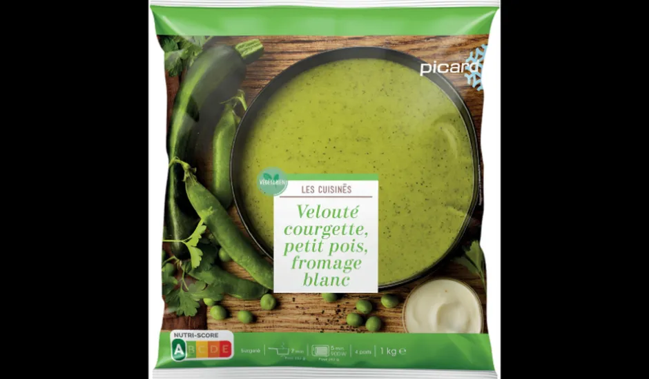 Velouté courgette petit pois, fromage blanc*Picard Outlet