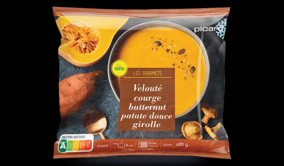 Velouté de courge butternut patate douce girolle*Picard Clearance