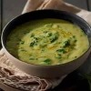 Velouté fèves épinard cuisiné l'huile olive (5,3%)*Picard Best