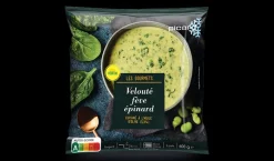Velouté fèves épinard cuisiné l'huile olive (5,3%)*Picard Best