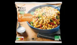Wok de légumes nouilles à l'asiatique bio 3 parts*Picard Discount